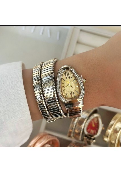 Yılan Model, Dolamalı Saat, Kadın Kol Saati