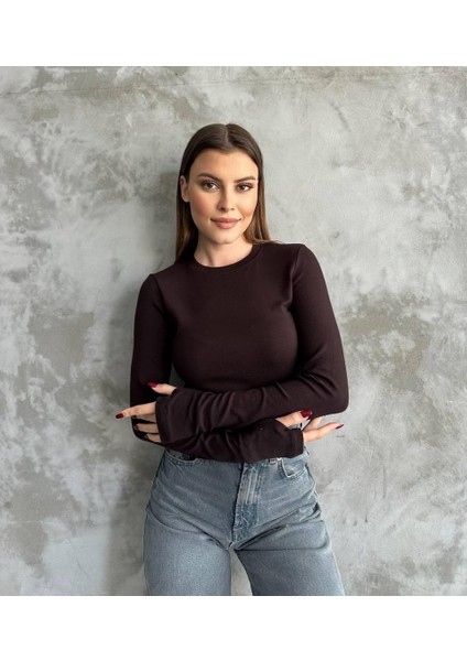 Premıum Kalite Oysh Kumaş Parmak Geçirmeli Bisiklet Yaka Body fiyatları