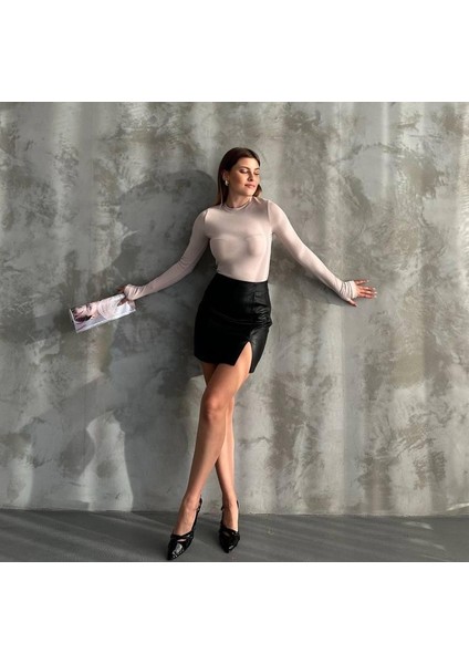 Premıum Kalite Oysh Kumaş Parmak Geçirmeli Bisiklet Yaka Body modelleri