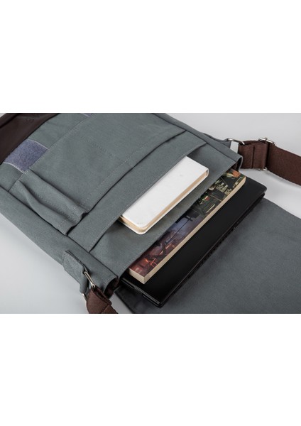 Unısex Kanvas Postacı Çantası Askılı Çanta Omuz Çanta Turkuaz fiyatları