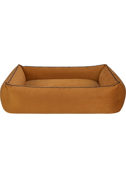 Golf Köpek Yatağı Hardal W Parliament Mavi Biye L 105x80cm