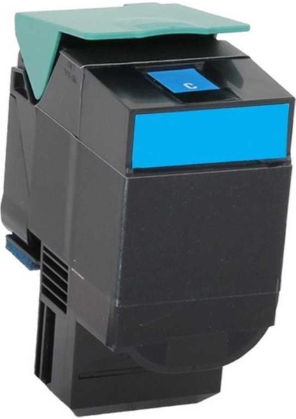 Lexmark Uyumlu CX310-CX410-CX510-80C8SC0 Mavi Muadil Toner 2000 Sayfa