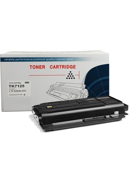 Kyocera Uyumlu TK-7125-TASKALFA 3212I Muadil Toner 20000 Sayfa