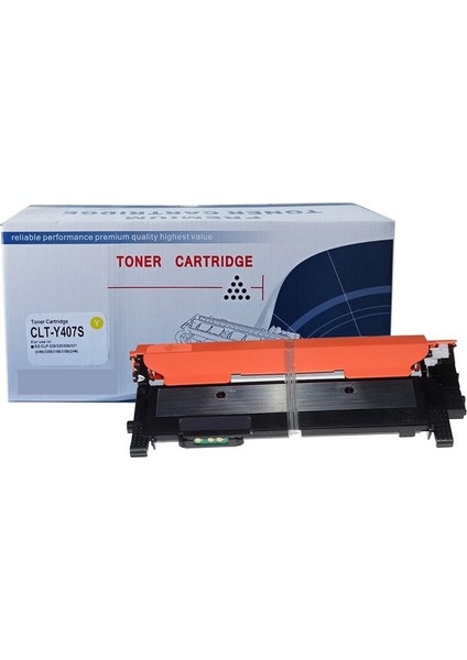 Samsung Uyumlu CLT-Y407S-CLP320-325-SU478A Sarı Muadil Toner 1000 Sayfa