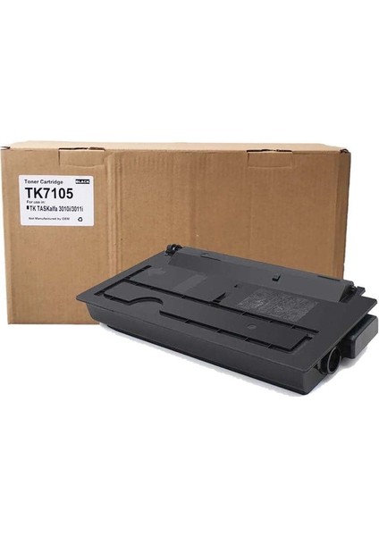 Kyocera Uyumlu TK-7105-TASKALFA 3010I-3011I Siyah Muadil Toner 17500 Sayfa
