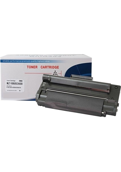 Samsung Uyumlu MLT-D109S-SCX-4300 Siyah Muadil Toner 3000 Sayfa