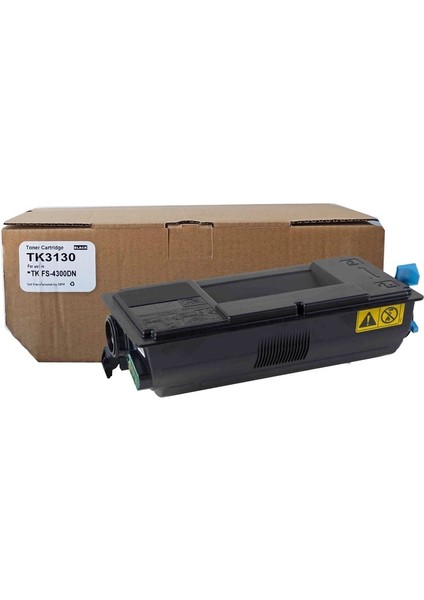 Kyocera Uyumlu TK3130-TK3131-TK3132-FS-4300 Siyah Muadil Toner 25000 Sayfa