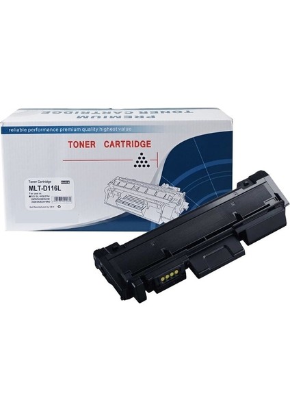 Samsung Uyumlu MLT-D116L-M2627-M2885 Siyah Muadil Toner 3000 Sayfa