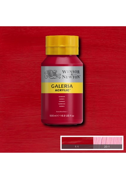 Galeria Akrilik Boya 500ML Crimson 203