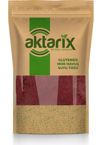 25 gr Glutensiz Mor Havuç Suyu Tozu