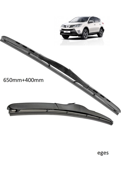 Toyota Rav4 2012> Silecek Süpürgesi 650MM + 400MM / 26" + 16" ( 92602)