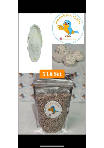3 Lü Kuş Mineral Seti fırsatları