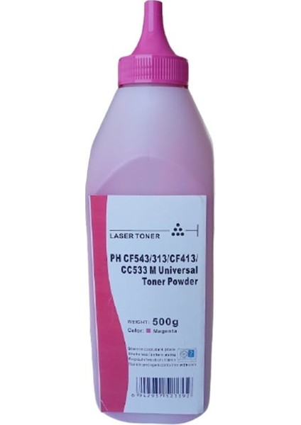Hp Uyumlu 125A-CP1215-CB543A-CF403-CF323 500GR Kırmızı Toner Tozu
