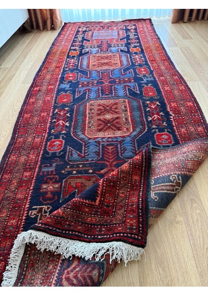 115X310 cm Canlı Renkli Yolluk, El Dokuma Nostaljikhalı, Mükemmel Kondisyonlu Yolluk, Ev ve Ofis Dekoru fiyatları