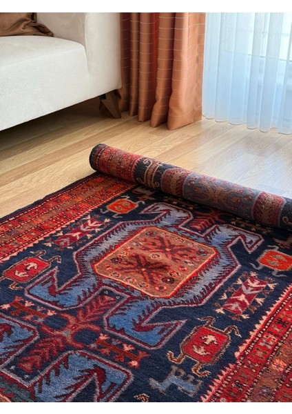 115X310 cm Canlı Renkli Yolluk, El Dokuma Nostaljikhalı, Mükemmel Kondisyonlu Yolluk, Ev ve Ofis Dekoru fırsatları