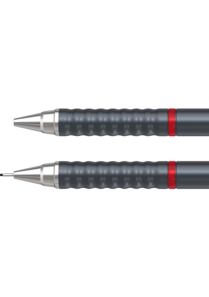 | Tikky Retro Versatil Kalem, 0.5 mm Uç, Metalik Gri, Ergonomik Tutuş