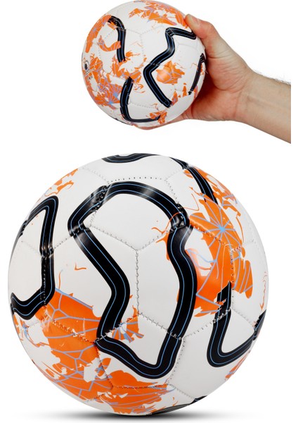 Hentbol Topu Renkli Color Soft Katmanlı Çocuk Mini Futbol Topu No:1 Iç Mekan Minik Top F77