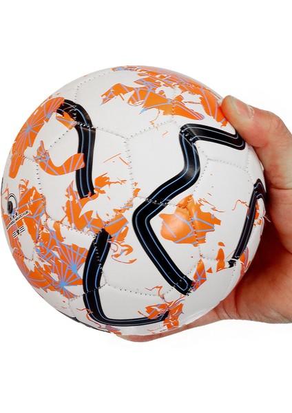 Hentbol Topu Renkli Color Soft Katmanlı Çocuk Mini Futbol Topu No:1 Iç Mekan Minik Top F77