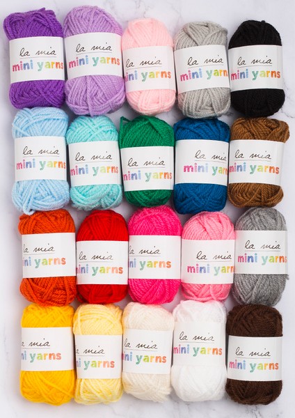 La Mia Boho Slim Sarı El Örgü Ipi -L003 - 34195