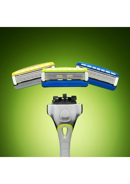 Hydro 5 Sensitive Aloe Veralı Erkek Tıraş Bıçağı Sapı + 4 Yedek Kartuş