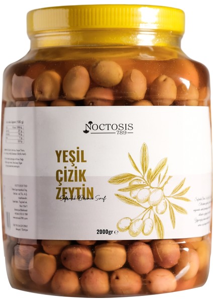 Yeşil Çizik Zeytin 2 kg