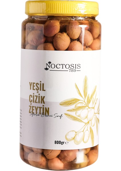 Yeşil Çizik Zeytin 800 gr