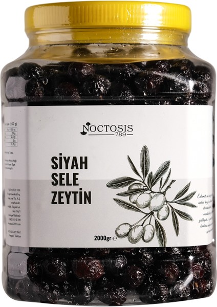 Siyah Sele Zeytin 2 kg
