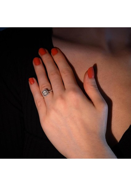 0.10 Karat Baget Pırlanta Yüzük modelleri