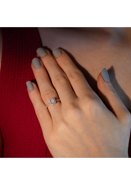 0.27 Karat Baget Pırlanta Yüzük fırsatları