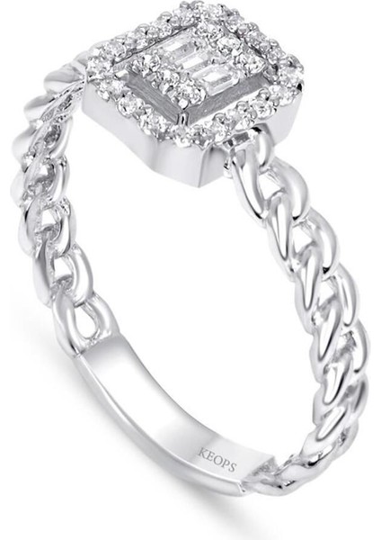 0.18 Karat Baget Pırlanta Yüzük fiyatları