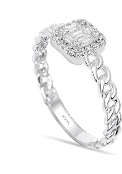 0.24 Karat Baget Pırlanta Yüzük fiyatları