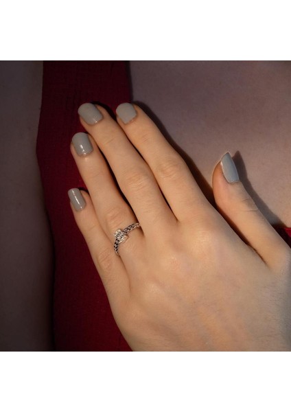 0.22 Karat Baget Pırlanta Yüzük modelleri