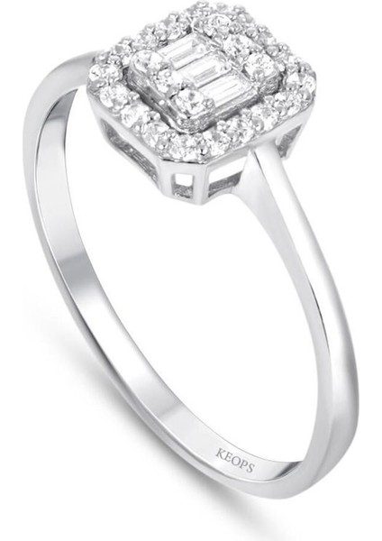 0.25 Karat Baget Pırlanta Yüzük fiyatları