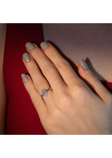 0.22 Karat Baget Pırlanta Yüzük modelleri