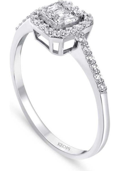 0.50 Karat Baget Pırlanta Yüzük fiyatları