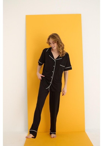 Kadın Pijama Takımı(Viskon)