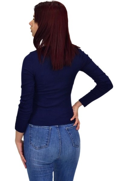 Kadın Uzun Kol Fitilli Body Tişört BGL-ST04231 fırsatları