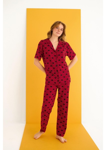Kadın Pijama Takımı(Bamboo)