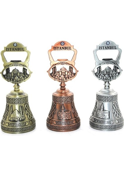 Istanbul Temalı Metal Zil - 1 Adet