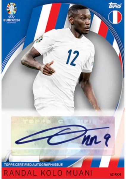 Almanya Euro 2024 Avrupa Şampiyonası Match Attax - 1 Adet Resmi Futbolcu Kart Paketi (8 Adet Kart)