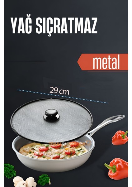 Yağ Kızartma Sıçratmaz Kapak 29 cm 721440 fırsatları
