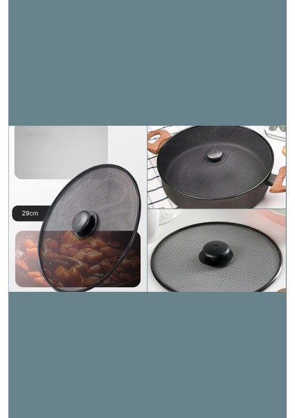 Yağ Kızartma Sıçratmaz Kapak 29 cm 721440 indirimleri