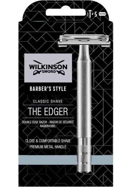 Barber’s Style Double Edge Metal Saplı Erkek Tıraş Bıçağı