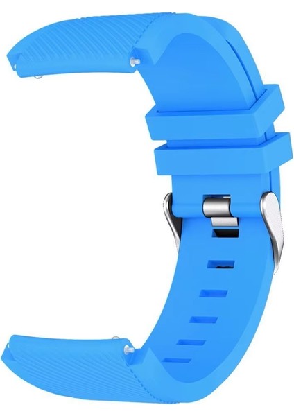 Asus Vivowatch 5 / Vivowatch Sp Tokalı Çapraz Çizgili Silikon Kordon 22MM