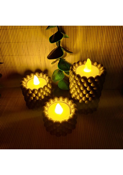 Baloncuk Desenli Mumluk Seti