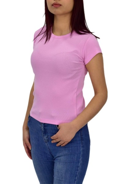 Kadın Fitilli Body Tişört BGL-ST04232