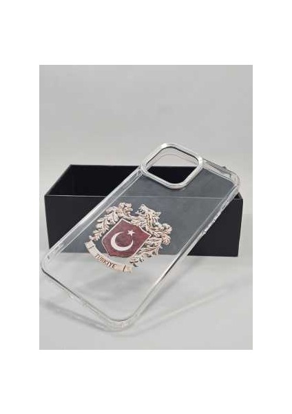 iPhone 15 Özel Türk Bozkurt Arması Baskılı Lüks Silikon Kılıf fiyatları