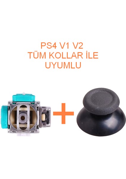 1 Adet Ps4 Analog Motoru + Topuz Başlık Set