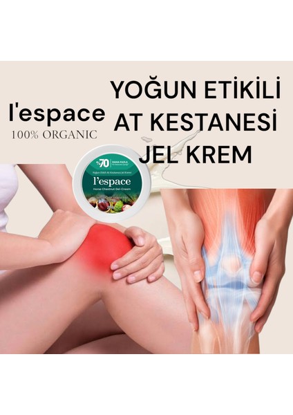 Lespace %70 Yoğun Etkili At Kestanesi Jel Krem 200 ml 3 Adet modelleri