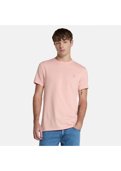 Dunstan Rıver Short Sleeve Tee Erkek Somon Tshirt TB0A2BPRERV1